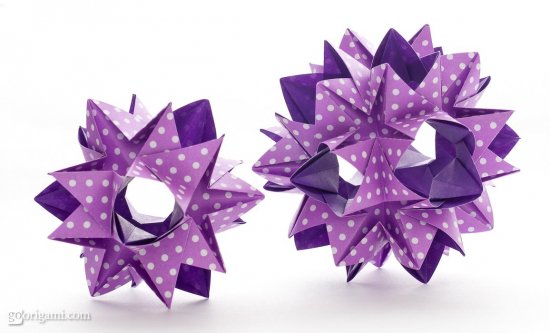 Modular from Blintzed Bird Bases